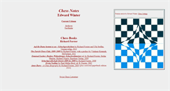 Desktop Screenshot of chesshistory.com