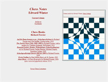 Tablet Screenshot of chesshistory.com